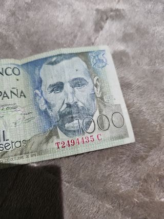 Billete 1000 pesetas
