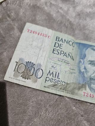 Billete 1000 pesetas