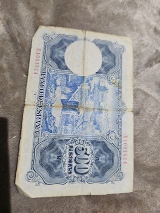 Billete 500 pesetas