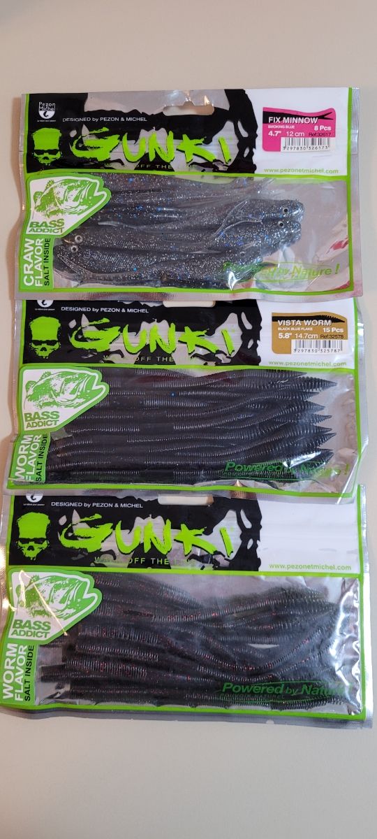 Lote vinilos Gunki 3 bolsas