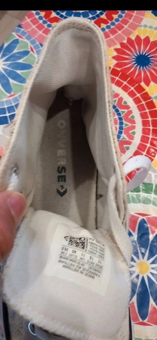 Converse originales 44 imitación piel serpiente