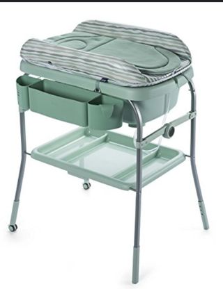 Bañera cambiador chicco cuddle & bubble