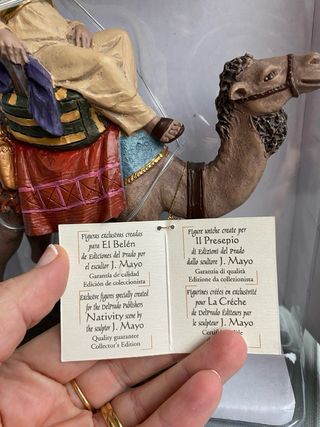 Figura Belen Rey Melchor(ediciones del Prado)