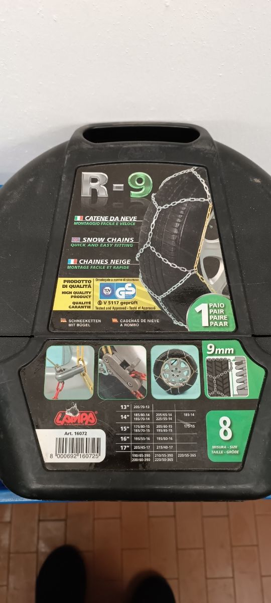 Catene da neve auto misura 8