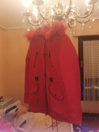 URGE !!CHAQUETA FORRO POLAR ROJO XL