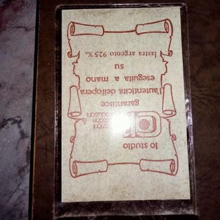 3 Quadri su lastra argento 925