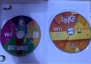 Pack Just dance 2015 y Let’s sing 6