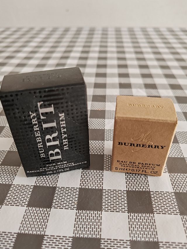 Miniaturas de perfume Burberry
