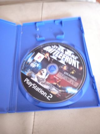 Star wars cartas y vídeo juego play 2