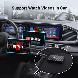 3 en 1 inalámbrico CarPlay y Android autoAdaptador