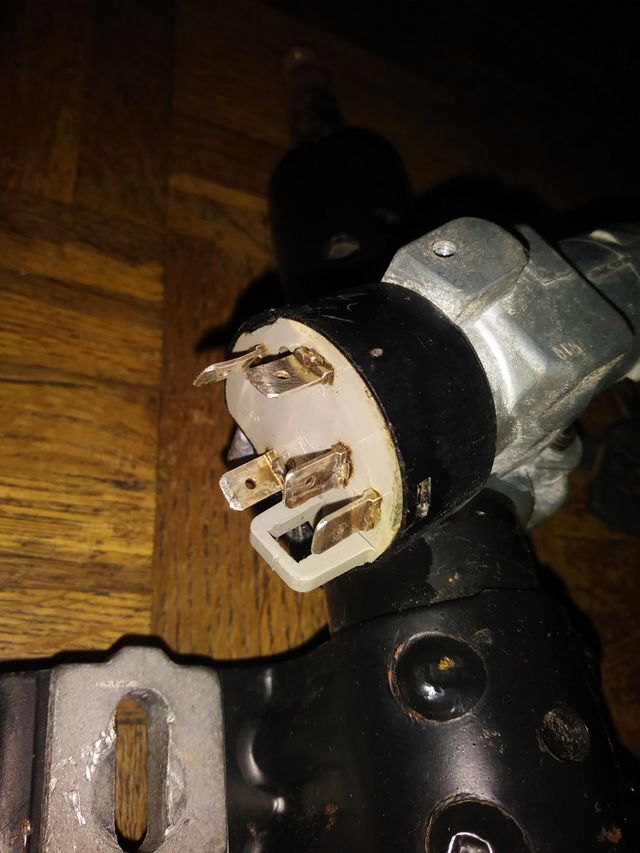 Caña dirección y bombillo arranque Opel Kadett GSI