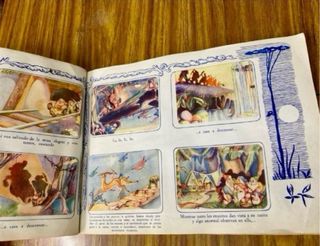 Album antiguo COMPLETO de Blancanieves 1940