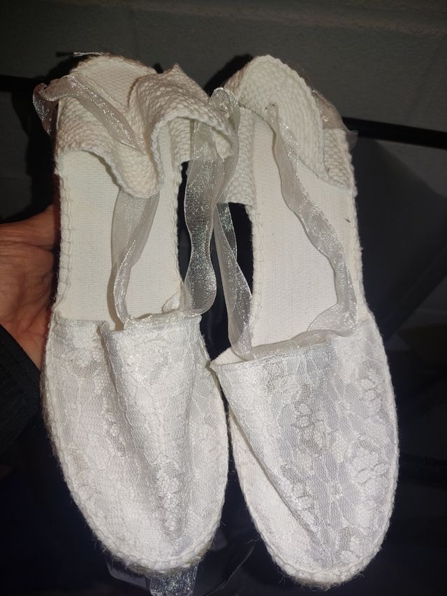 Zapato de boda, cañamo