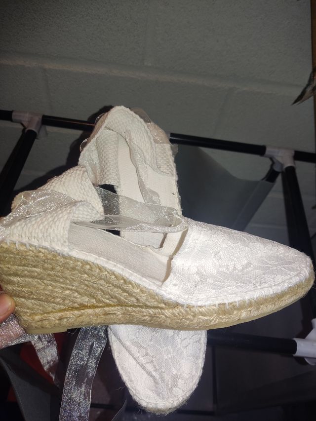 Zapato de boda, cañamo