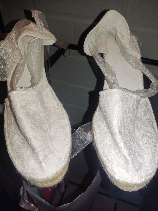Zapato de boda, cañamo