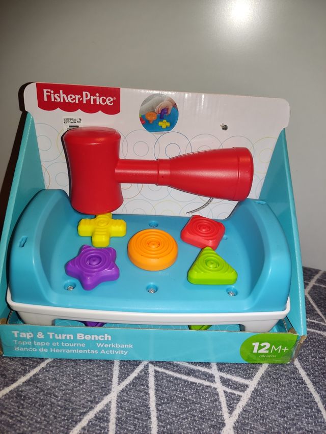 Martillo, formas y colores Fisher price