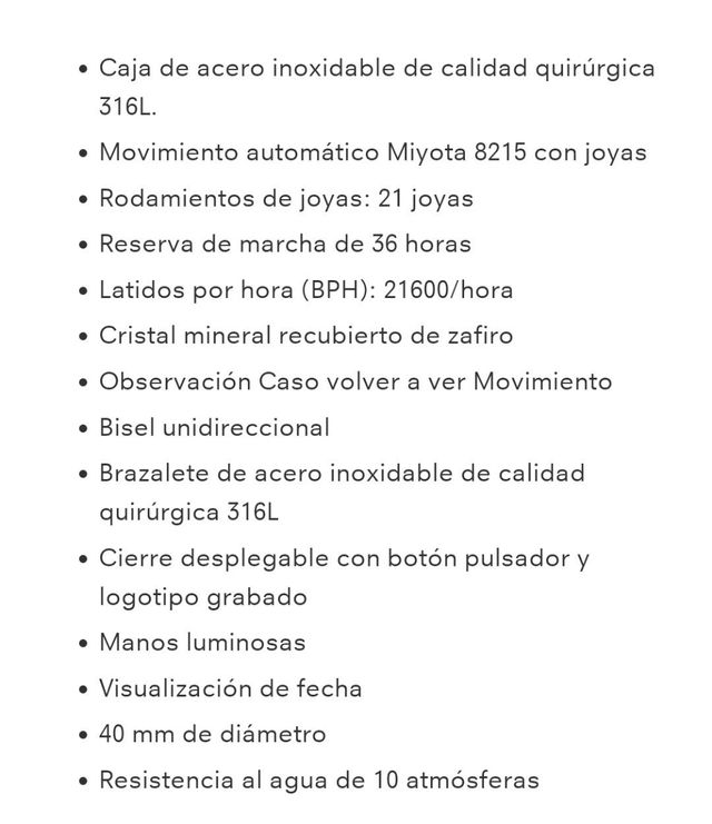 Reloj Heritor Automatico (700€)