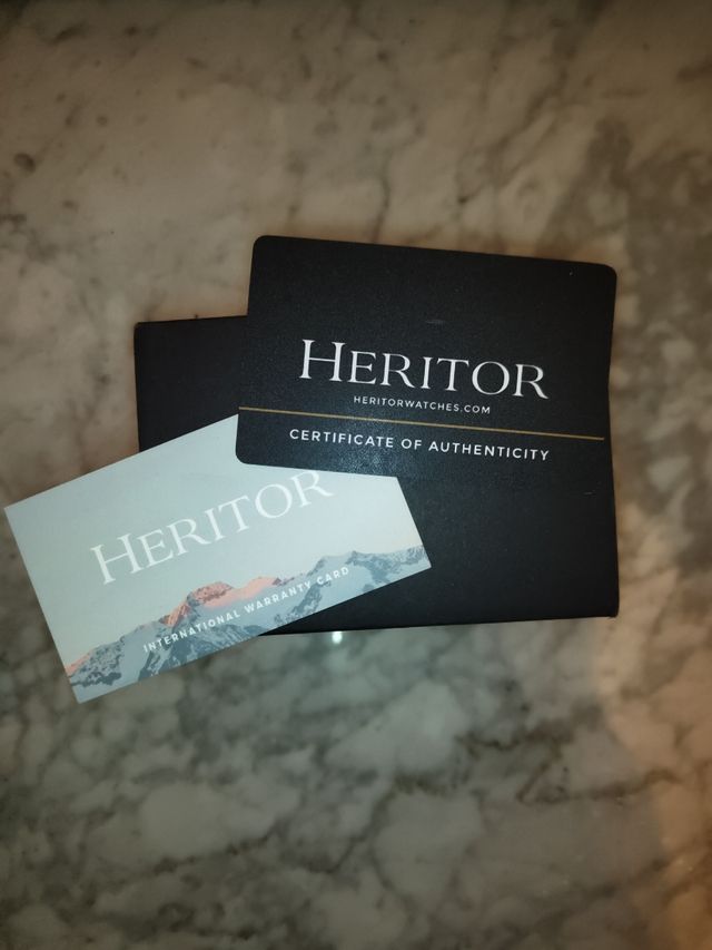 Reloj Heritor Automatico (700€)