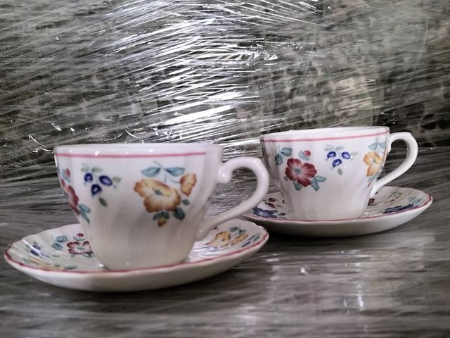 Juego dos tazas porcelana inglesa Churchill