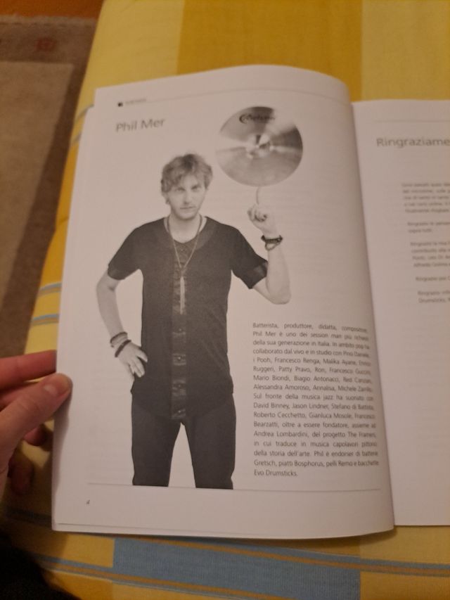 LIBRO PER BATTERISTI DI PHIL MER CON AUDIO E VIDEO