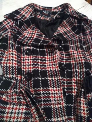 Chaquetón de cuadros 