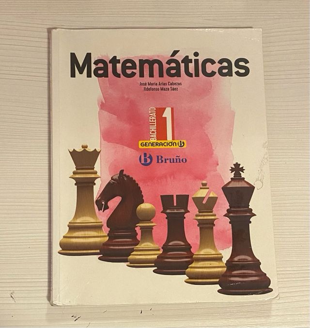 Libro 1º bachillerato matematicas.