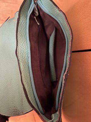 Bolso azul turquesa