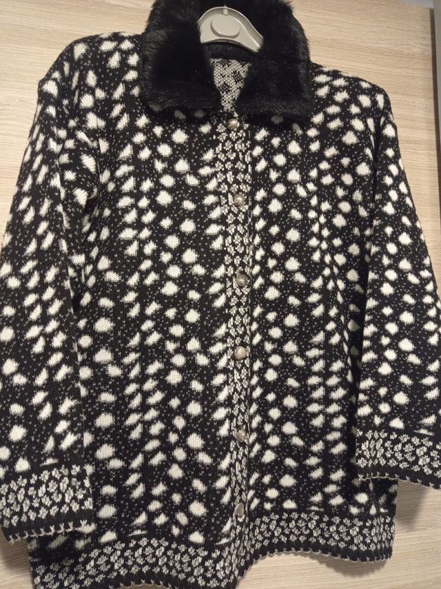 Chaqueta lana nueva mujer