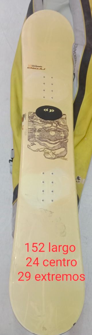 Tablas snow fijaciones