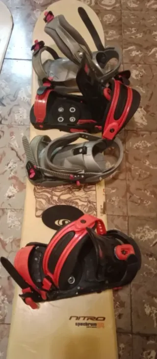 Tablas snow fijaciones