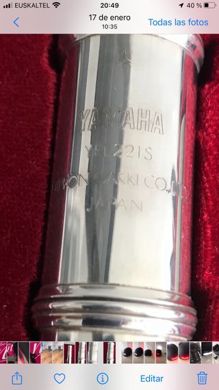 Flauta travesera profesiomal