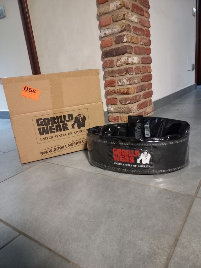 Cintura bodybuilding in pelle