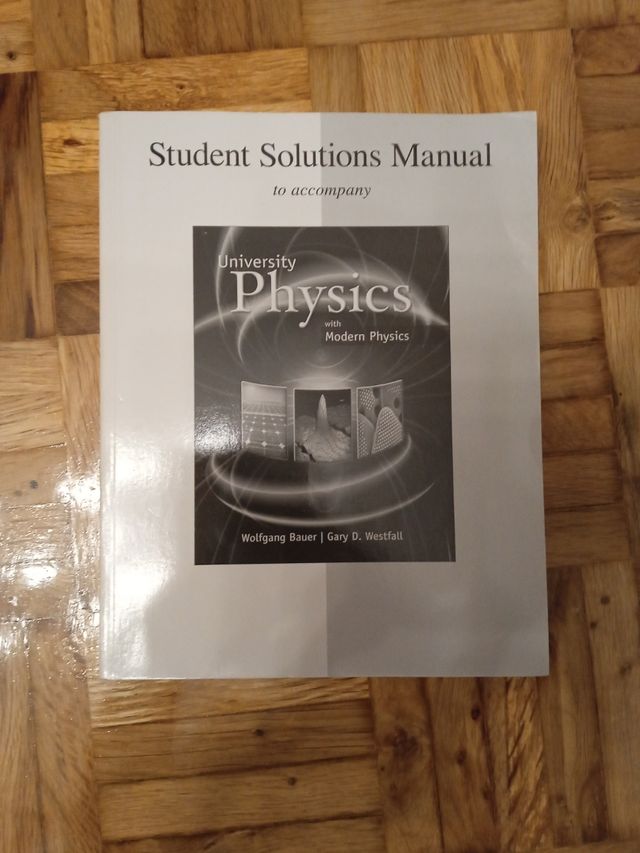 Student Solutions Manual.