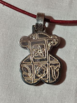 Colgante reversible de Plata Tous