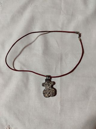 Colgante reversible de Plata Tous
