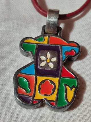 Colgante reversible de Plata Tous