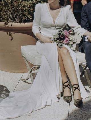 Vestido novia Aire Barcelona