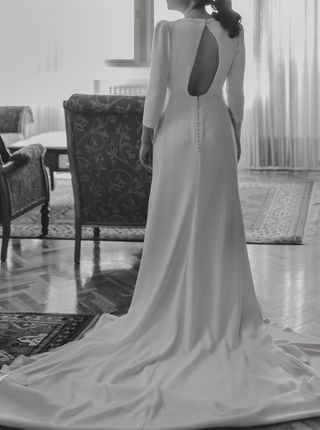 Vestido novia Aire Barcelona