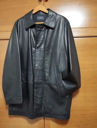 Chaquetón piel caballero