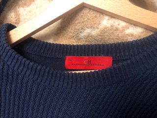 Jersey algodon hombre azul Carolina Herrera