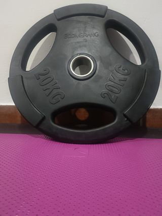 Disco olímpico o pesa para gym