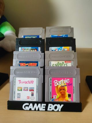 Soporte juegos Game boy Nintendo 3D