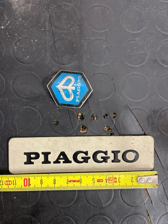 Targhetta Piaggio