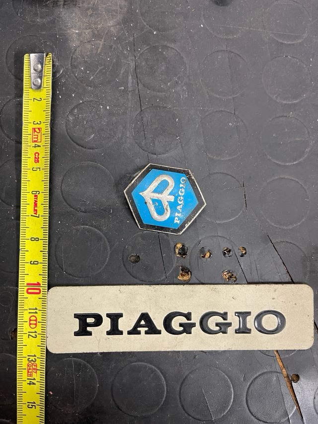 Targhetta Piaggio