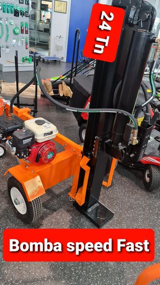 Astilladora gasolina 24t reforzada