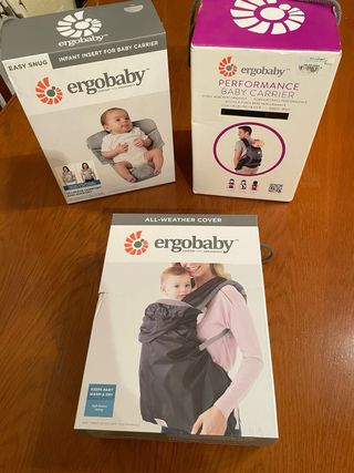 mochila para bebe marca ergobaby