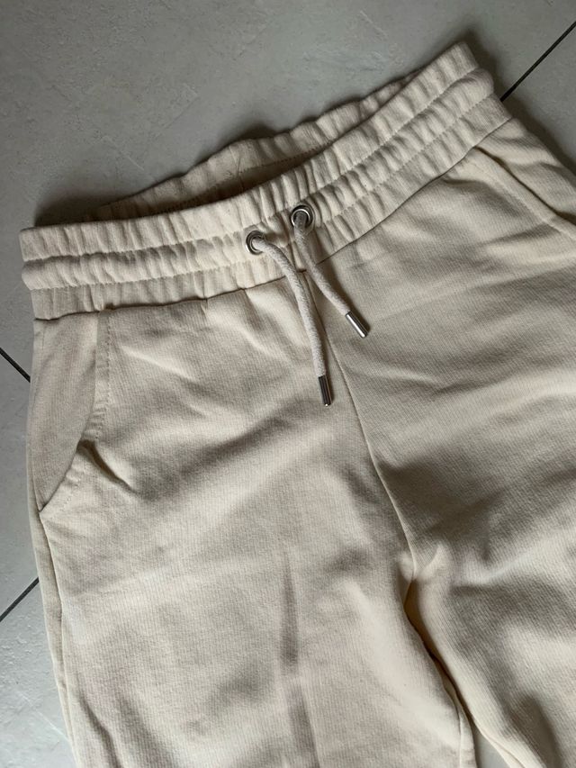 pantalone a tuta beige,donna,Stradivarus,tg S,nuov