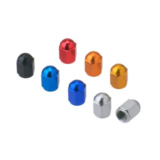 Tapón valvula aluminio , para rueda moto o bici