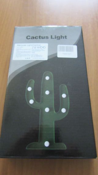 Lampada a forma di cactus