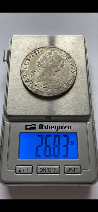 8 reales 1782 (EBC-/MBC+) POTOSI Carlos III